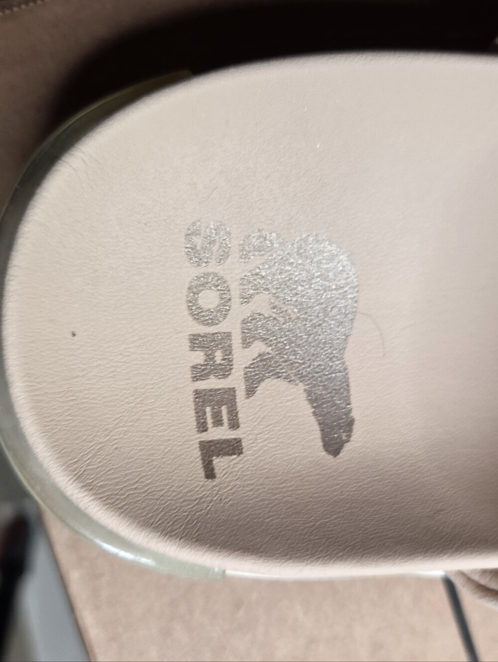 Sorel Viibe Twist Slide Women's Casual Sandals Comfort Honest Beige Size 8.5 - Picture 8 of 9